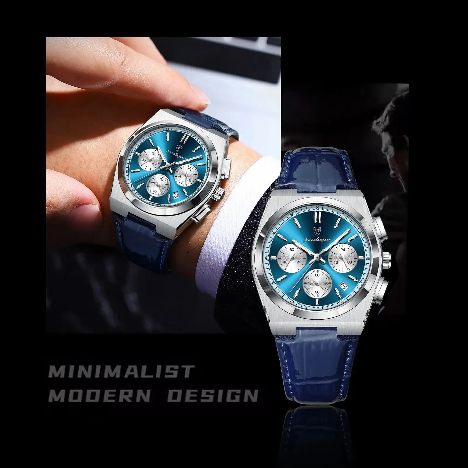 POEDAGAR Chronograph