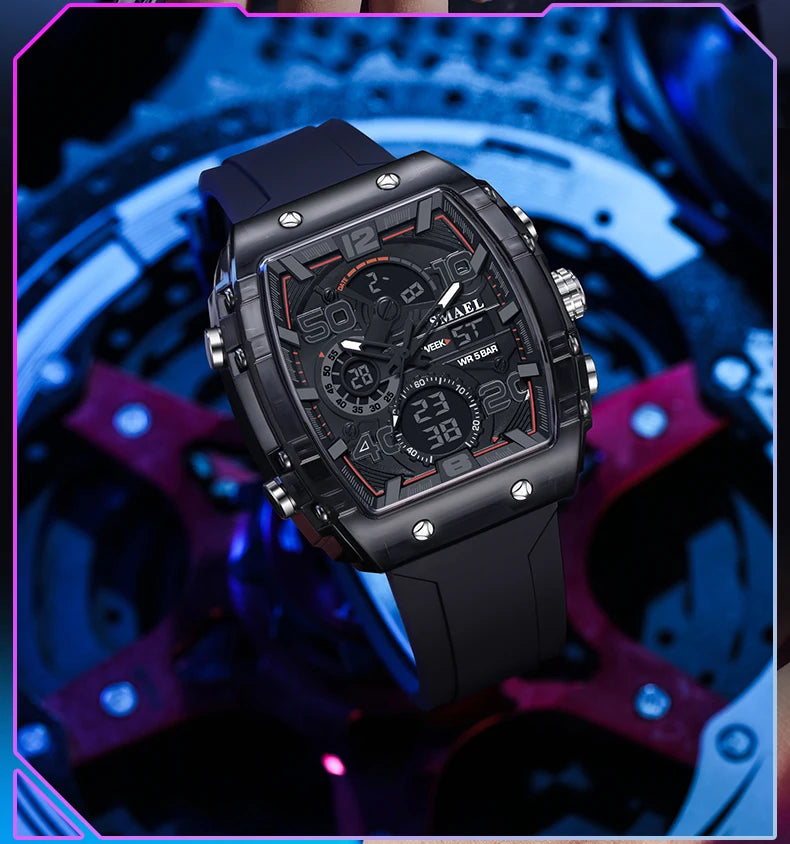 Sports Fashion Multi-Functional Men's Watch