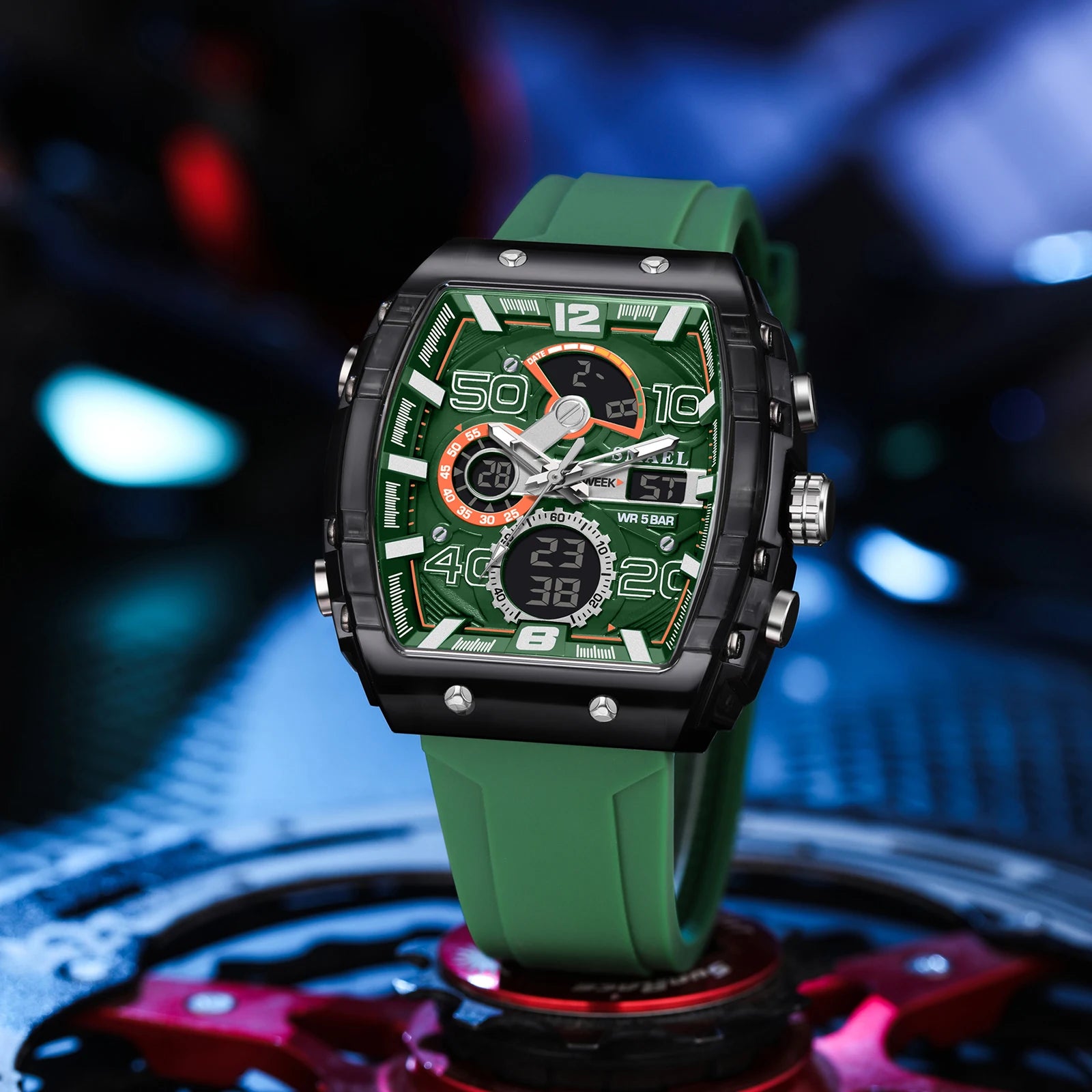 Sports Fashion Multi-Functional Men's Watch