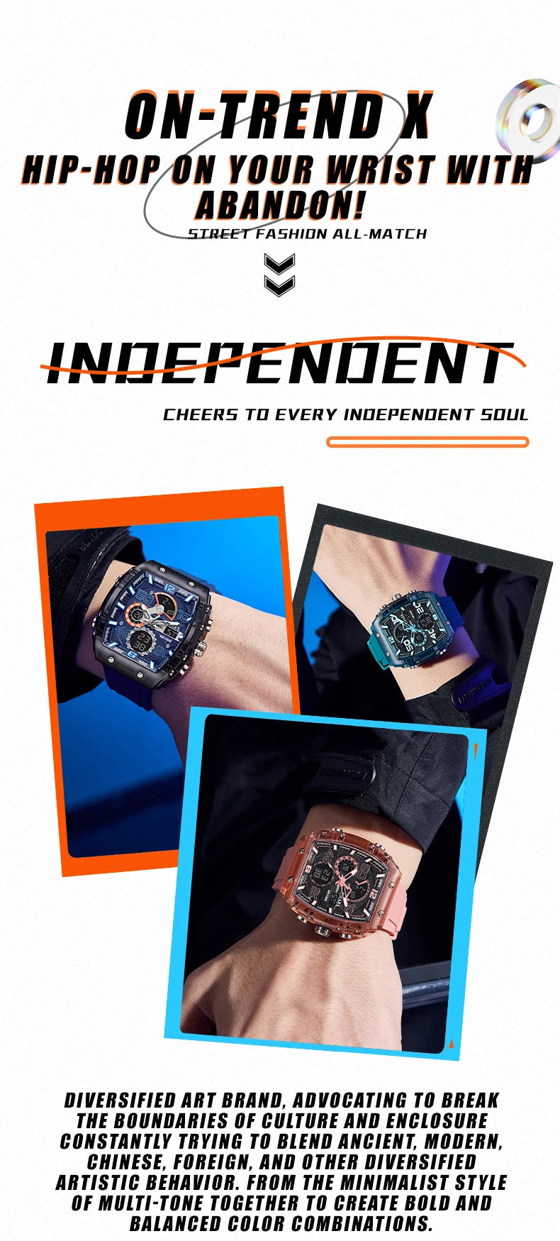 Sports Fashion Multi-Functional Men's Watch