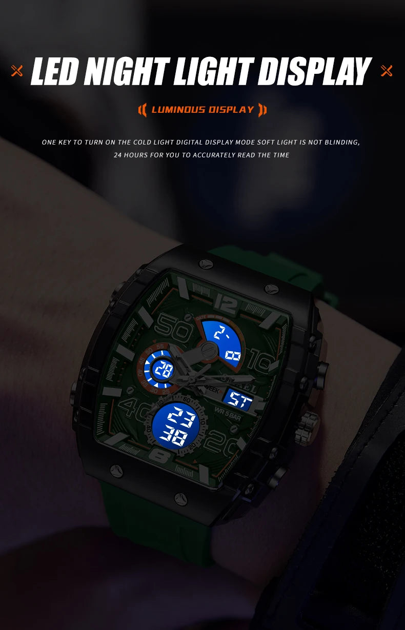 Sports Fashion Multi-Functional Men's Watch