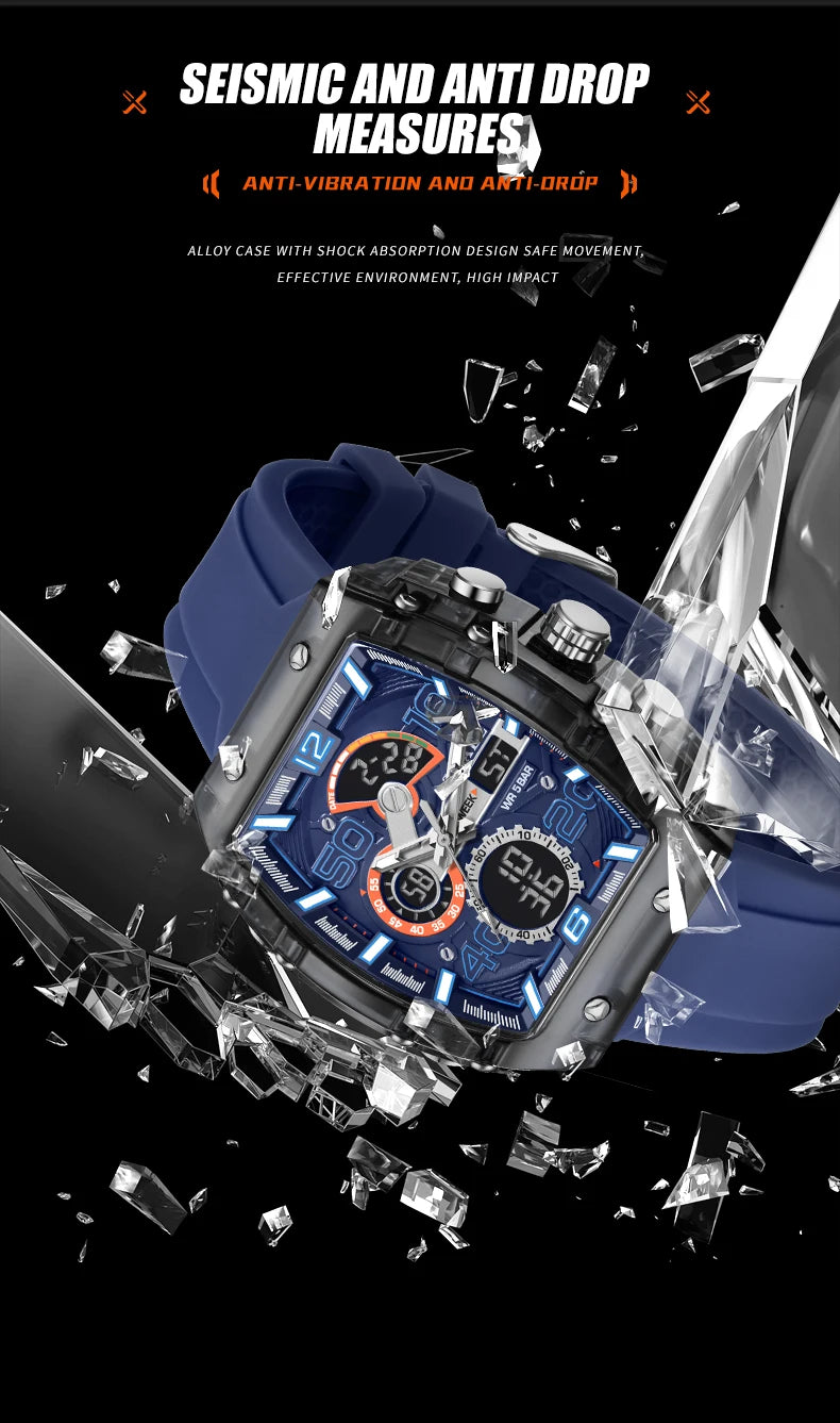 Sports Fashion Multi-Functional Men's Watch