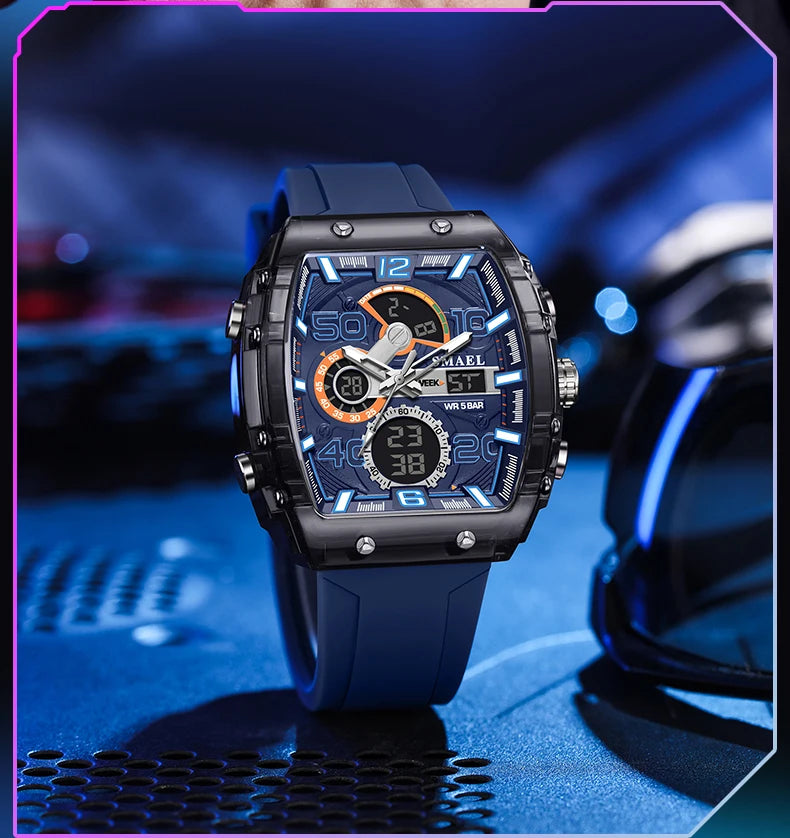 Sports Fashion Multi-Functional Men's Watch