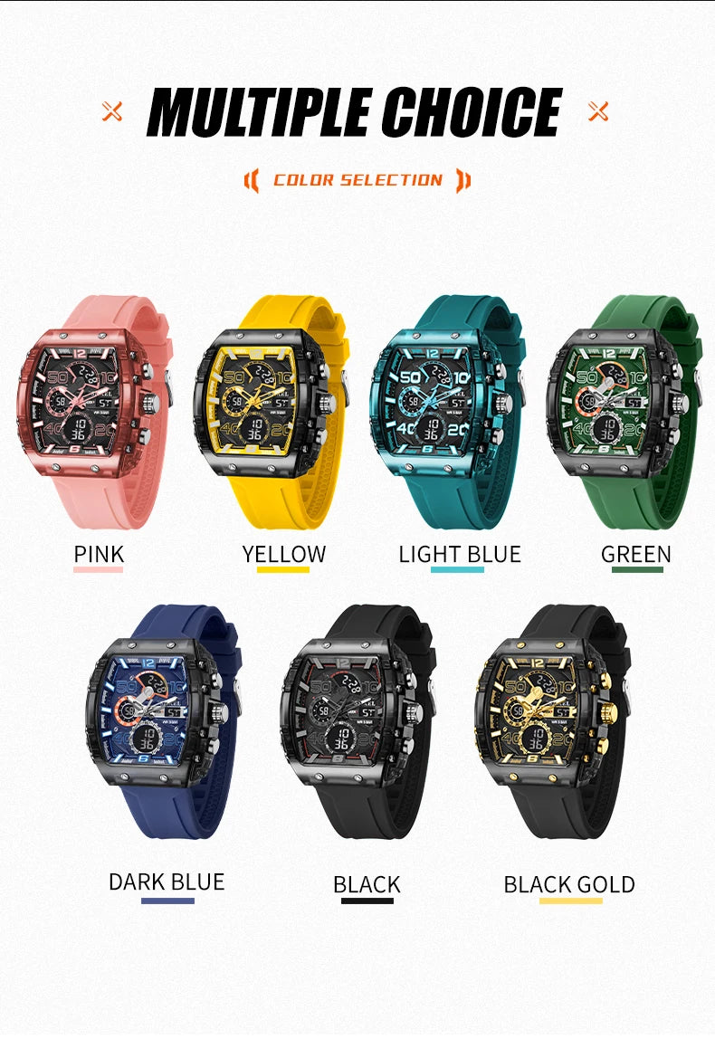 Sports Fashion Multi-Functional Men's Watch